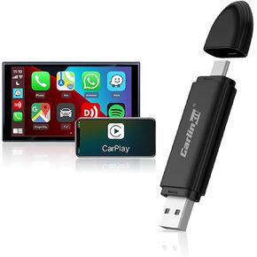Carlinkit Wireless CarPlay Adapter Mini SE for iPhone, Convert OEM Wired to Wireless CarPlay 2024 Dongle Plug & Play Auto Connect Fast Easy Use for Cars from 2015 in Kuwait