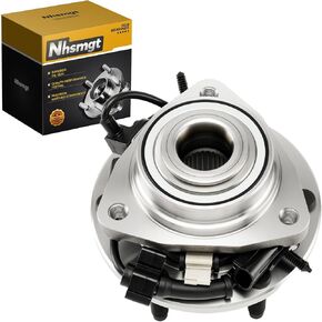 Front Wheel Hub Bearing Compatible with Trailblazer Envoy 2002-2009 Envoy XL 2002-2006 Rainier 2004-2007 Bravada 2002-2004 SSR 2003-2006 Envoy XUV Ascender 9-7x 6 Lug with ABS 513188 in Kuwait
