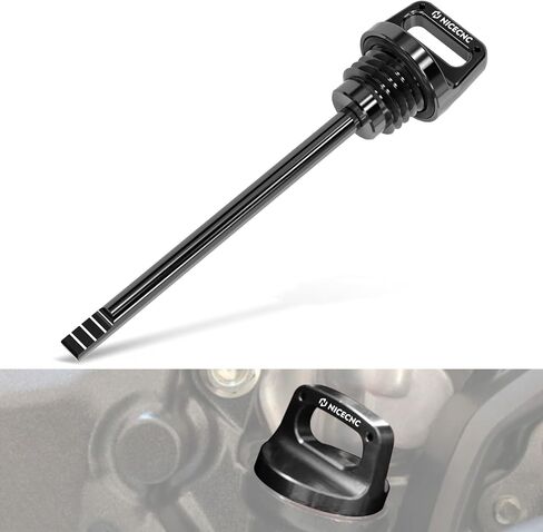 Engines Oil Level Dipstick T6 Aluminum Compatible with Yamaha Banshee 350 YFZ350 1987-2006, See Fitments Blue in Saudi Arabia