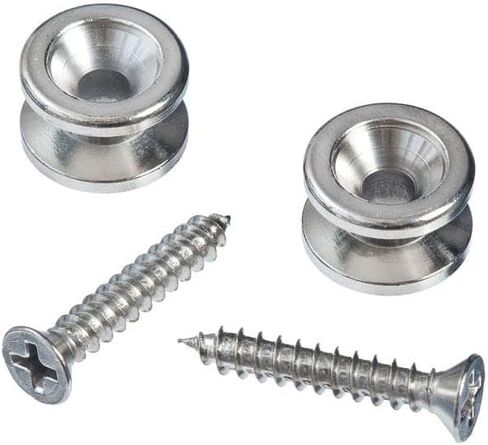 D'Addario Accessories Solid Brass End Pins - Black (Pair),PWEP102, Large in Kuwait