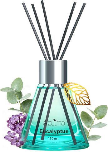 Reed Diffuser Set 3.4 oz, Berry Scent Diffusers for Home, Aromatherapy Diffuser for Room Office and Desk Decor in Kuwait