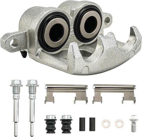 PHILTOP Brake Caliper Front Right Compatible with 2008-2018 Chevrolet Silverado 1500, 2008-2018 GMC Sierra 1500, 2008-2020 Chevrolet Tahoe, 2008-2020 GMC Yukon, 2015-2020 Chevrolet Suburban, 18-4918A in Saudi Arabia