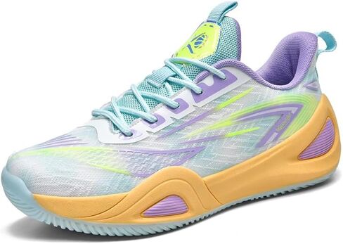 أحذية كرة السلة للنساء والرجال ، أحذية رياضية خفيفة الوزن غير قابلة للانزلاق في الهواء الطلق in Kuwait