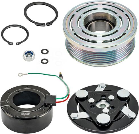 KAX 68465 A/C Compressor Clutch, Compatible with Nissan Murano 3.5L 2003-2007, Quest 3.5L 2004-2009, DKS17D Style, 926005Z010, 926005Z01A, 926005Z01B in Saudi Arabia