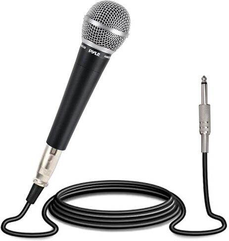 Pyle Universal Adjustable Tripod Microphone Stand - Pair of Heavy Duty Lightweight Professional Compact Extendable Stage Studio Floor Standing Boom Mic Holder w/ Carry Bag, 5/8" Adapter - PMKSKT35 in Saudi Arabia