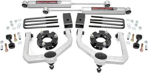 Rough Country 3" Lift Kit w/N3 Shocks for 2004-2024 Nissan Titan - 83430 in Kuwait