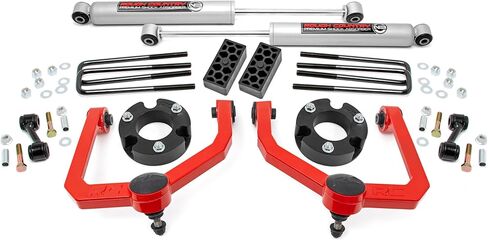 Rough Country 3" Lift Kit w/N3 Shocks for 2004-2024 Nissan Titan - 83430 in Kuwait