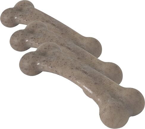 Pet Qwerks Dinosaur BarkBone - Nylon Dog Bone for Aggressive Chewers - Steak Flavor - 6.5" in Kuwait