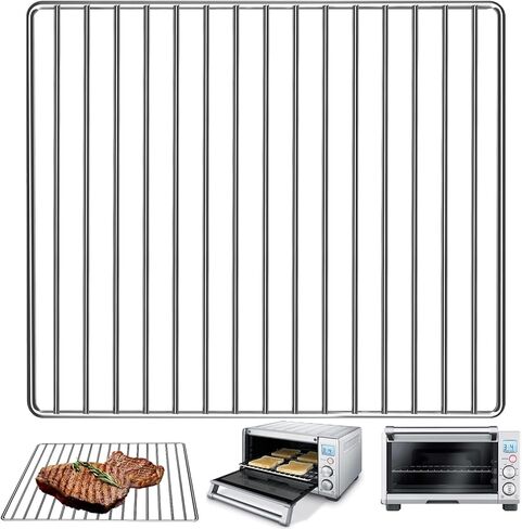 Smart Oven Rack for Breville Oven BOV845BSS, 14''×11.6'' Stainless Steel Air Fryer Accessories Replacement Parts Grill Rack Baking Tray，Dishwasher safe in Kuwait
