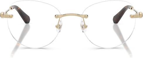 Swarovski SK1021 Prescription Eyewear Frames, Gold/Demo Lens, 53 mm in Saudi Arabia