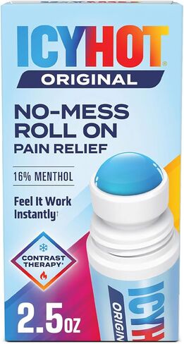 Icy Hot Nighttime Recovery No-Mess Pain Relief with Roll-On Applicator, 8% Menthol for Targeted Relief from Nighttime Aches and Soreness with Relaxing Lavender Scent, 2 Oz. in Saudi Arabia