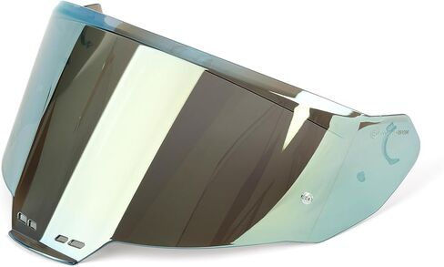 HAX Full Face Motorcycle Helmet Visor Shield for Force Series Chrome Gold in Kuwait