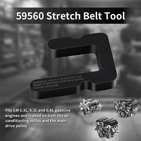 Stretch Belt Tool for GM Double Sided Design, A/C Pulley, Main Drive Pulleys (JD-002) in Kuwait