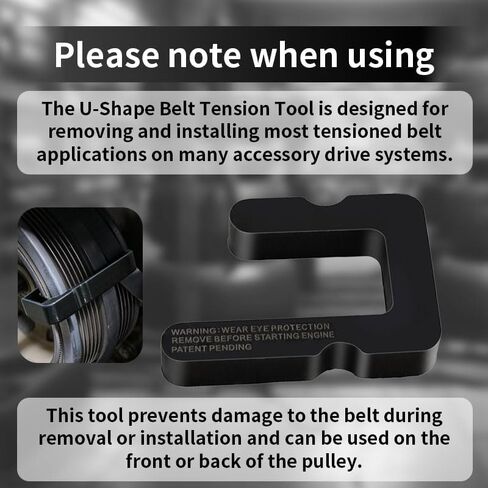 Stretch Belt Tool for GM Double Sided Design, A/C Pulley, Main Drive Pulleys (JD-002) in Kuwait