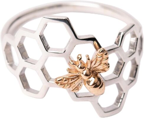 Recycled Sterling Ring - 925 Sterling Silver Ring, Silver Jewelry for Women, Trendy Rings for Women in Kuwait