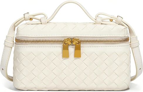 Dailando Small Crossbody Presh for Women Designer Mini Top Handle Box Bag مع حزام طويل القابل للفصل in Kuwait