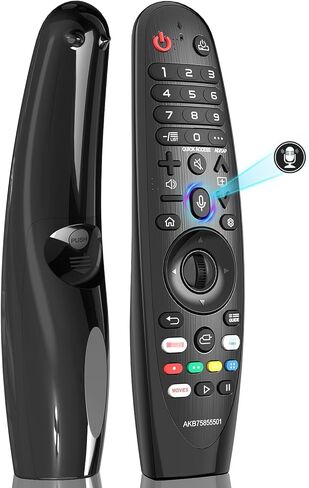 MR20GA Voice Magic Remote Compatible with 2017-2024 LG Smart TV, Replacement for LG AKB75855501 AN-MR20GA MR19BA MR18BA MR650A Magic Remote with Pointer Function in Saudi Arabia