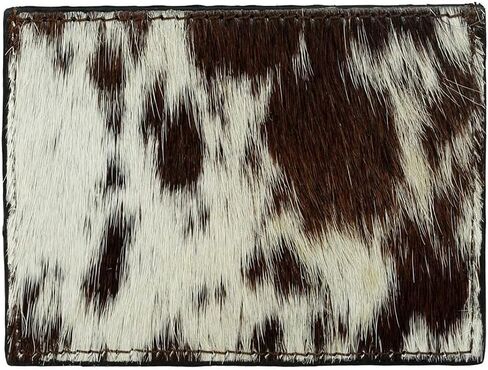 محفظة ميرا باغ برودواي النسائية - محافظ من جلد البقر باللونين الأسود والأبيض للنساء، حامل بطاقة الائتمان للنساء، محفظة صغيرة للنساء، محفظة مدمجة للمرأة in Kuwait