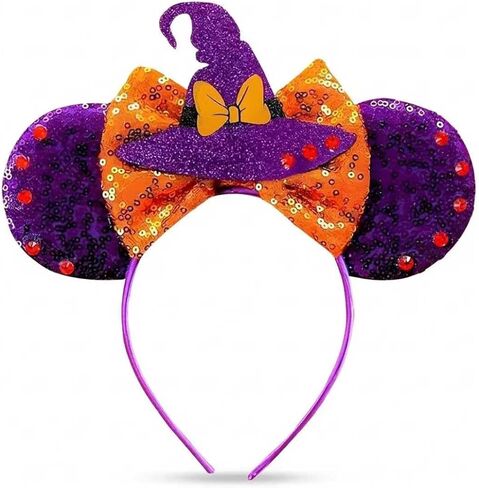 Mouse Ears Bow Headbands Halloween Cosplay Hair Decoration, Festivals Costume Dress-Up Accessories in Saudi Arabia