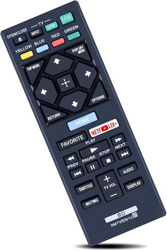 New RMT-VB201U Replacement Remote Control fit for Sony Blu-ray Player BDP-S1700 BDP-S3700 BDP-BX370 UBP-X700 BDPS3700 BDPBX370 BDPS1700 BDP-S6700 BDP-BX150 BDP-BX350 BDP-BX550 BDP-BX650 BDP-S1500 in Kuwait
