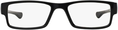 Oakley Men's OX8046 Airdrop Square Prescription Eyewear Frames, Matte Blue Steel/Demo Lens, 55 mm in Saudi Arabia