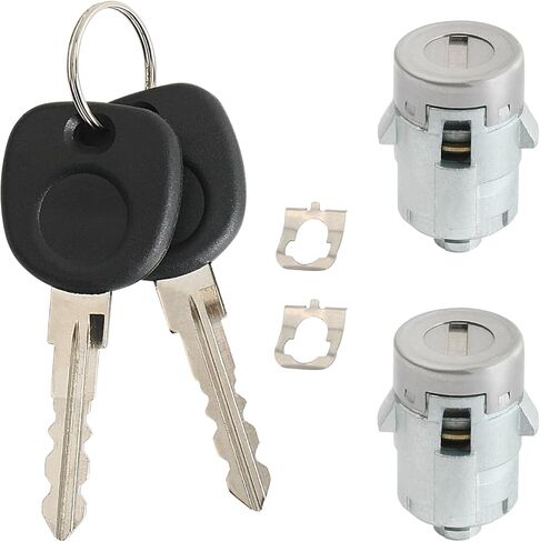 Door Lock Cylinders & Keys for Exterior Door Handle 13590041 Compatible with 2014-2024 Chevy Chevrolet Silverado Suburban Tahoe Colorado, GMC Sierra Yukon, Cadillac Escalade in Saudi Arabia