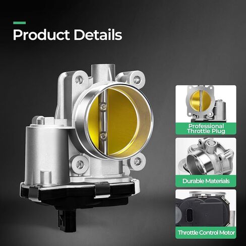 S20059 Electronic Throttle Body Assembly Fit for 2007-2014 Nissan Altima Murano Pathfinder Quest, for 2013 Infiniti JX35 2014-2015 Infiniti QX60 3.5L - Repalce# 670009 6472-172 in Kuwait