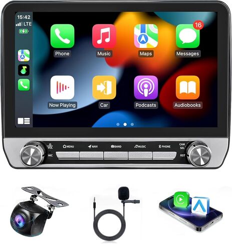جديد [2+32G] ستيريو راديو السيارة لسيارة Dodge Ram 2013-2019 1500 2500 3500، [منفذ USB ونوع C] شاشة لمس 10.1 بوصة بلوتوث 5.0 نظام تحديد المواقع العالمي (GPS) راديو 4G WiFi [زر سبعة ألوان]، كاميرا احتياطية DSP EQ AHD in Kuwait