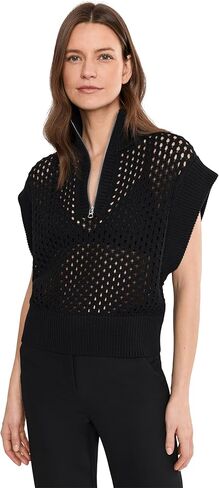 Varley Women's Gaines Half Zip Knit Sweater in Saudi Arabia