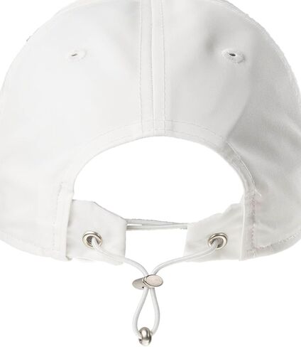 Black Clover Women's Standard Hollywood 22 Adjustable Hat, White Hat/3D White Metallic Clover in Saudi Arabia