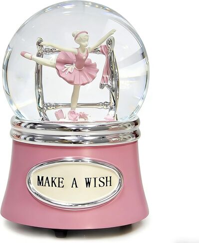 Ballerina Snow Globe, Ballet Music Box, Christmas Music Snowglobes, Dance Gifts for Girls,Rotating Ballet Dance Recital Gifts for Girls Daughter,100MM Water Globe Musical, Plays Ballet Tune Fur Elise in Kuwait