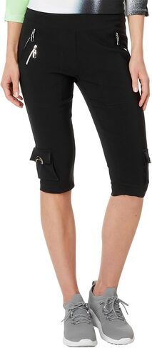 Jamie Sadock Womens 24.5" Skinnylicious Knee Capris Pure White 10 30.5 in Saudi Arabia