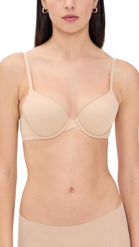 Calvin Klein للسيدات مناسبة تمامًا صدرية تي شيرت مبطنة برفق مع لمسة ذاكرة in Saudi Arabia