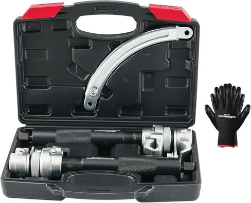 maXpeedingrods Coil Spring Compressor Tool Kit, Compress, Remove and Install Vehicle Strut and Coil Springs in Saudi Arabia