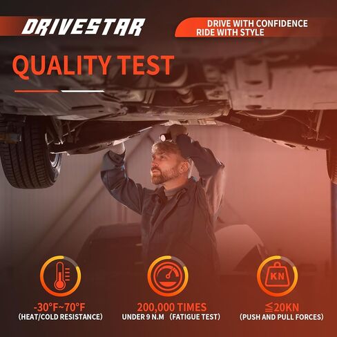 Drivestar 2PCS K500004 Front Ball Noints ، Fit 2003 2004 2005 2006 2007 2008 2008 2010 2011 for Honda Element يستبعد SC spor in Kuwait