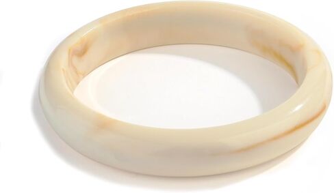 Chunky Acrylic Bangles Bracelets For Women Geometric Acrylic Resin Acetate Mottled Wide Bangle Bracelet Statement Colorful bangles for Party in Kuwait