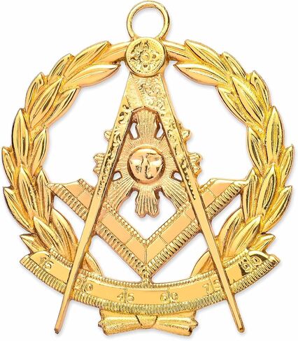 Masonic Regalia Grand Lodge Jewel – Secretary Officer Chain Collar Jewel - Gold Jewel in Saudi Arabia