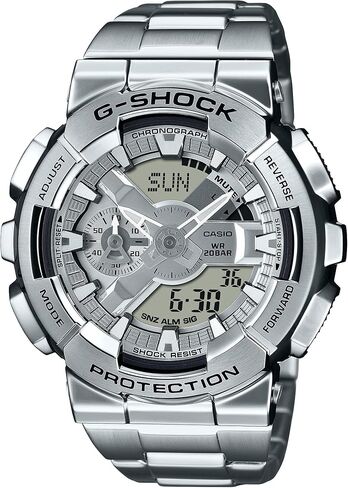 Casio G-Shock Full Metal Analog-Digital Black Gold Watch GM110BD-1A9 in Saudi Arabia