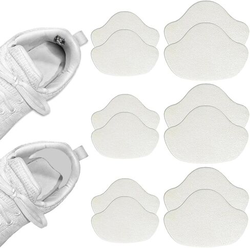 Shoe Heel Repair, 6 Pairs Self-Adhesive Shoe Heel Repair Patches for Sneakers Holes and Wear, Heel Inserts Pads Protectors for Men Women Teens Shoes Boots Large and Small Size in Saudi Arabia