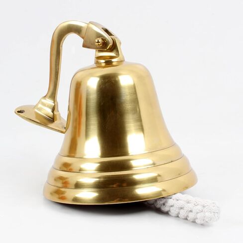 Nautical Bell Large Ship Bell Antique Bell 6" Wall Mounted Ship Hanging Bell in Saudi Arabia