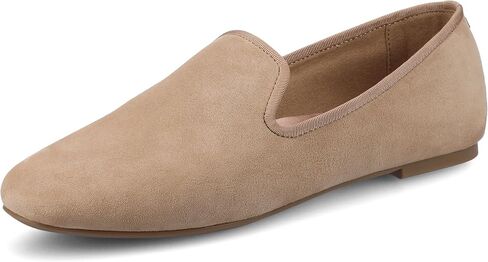 Birdies Women's Starling,Slip-On Flats, Comfortable Casual Dressy Shoes, New Latte Suede, 10 in Kuwait