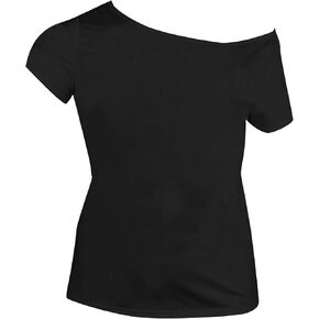 90s 80s Outfit for Women 80's Theme Party Disco Shirt Off The Shoulder Tops Vintage 90s Neon Off Shoulder Top in Kuwait