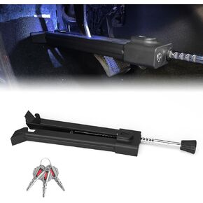 قفل دواسة الفرامل المضاد للسرقة-جهاز أمان للسيارات الثقيلة مع LED & Window Breaker و 3 ثوانٍ من الوقاية من سرقة سيارات الدفع الرباعي/الشاحنة/الشاحنة (الصلب العسكري) in Kuwait