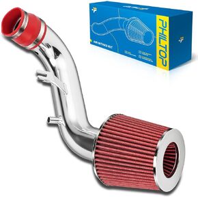 نظام كمية الهواء البارد Philtop متوافق مع Honda CR-V 2002 2003 2004 2.4L L4 ، الأداء العالي ، الأحمر in Kuwait