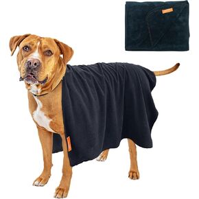 Drenched Dog™ Splash & Snuggle Towel for XXL Dogs – Ultra-Soft, Absorbent Microfiber with AquaGuard Technology – Ideal for Bath, Wet Walks & Water Adventures – Home & On-The-Go – 31in x 47in – 5.6oz in Saudi Arabia
