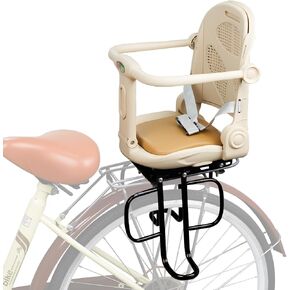 Child Bike Seat - Front Mount, Baby Bike Seat with guardrails and Safety Belt, Adjustable Front Mounted Child Bicycle Seats,Infant Bike Seat, Toddler Bike Seat for Adults City Bikes Bicycle in Saudi Arabia