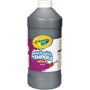Crayola Washable Tempera Paint For Kids, Red Paint, Classroom Supplies, Non Toxic, 32 Oz Squeeze Bottle in Saudi Arabia