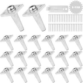 Mabeeze One Way Anchor Vise for Grape Trellis - 8-11 Gauge Wire with Screws, 20 Pack Tightening Vise for Vineyard, Arbor or Fences in Kuwait