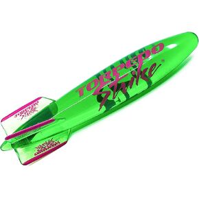 Torpedo Strike 10.25" Large Pool Torpedo Rocket Spins & Glides Up to 30 Feet Like Underwater Football for Under Water Passing Games Underwater Torpedo Diving Toy Glider (Yellow) in Kuwait