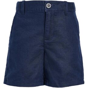 Janie and Jack Boys' Linen Flat Front Shorts (Toddler/Little Big Kid) in Kuwait